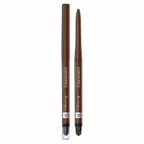(3 Pack) RIMMEL LONDON Exaggerate Waterproof Eye Definer - Rich Brown