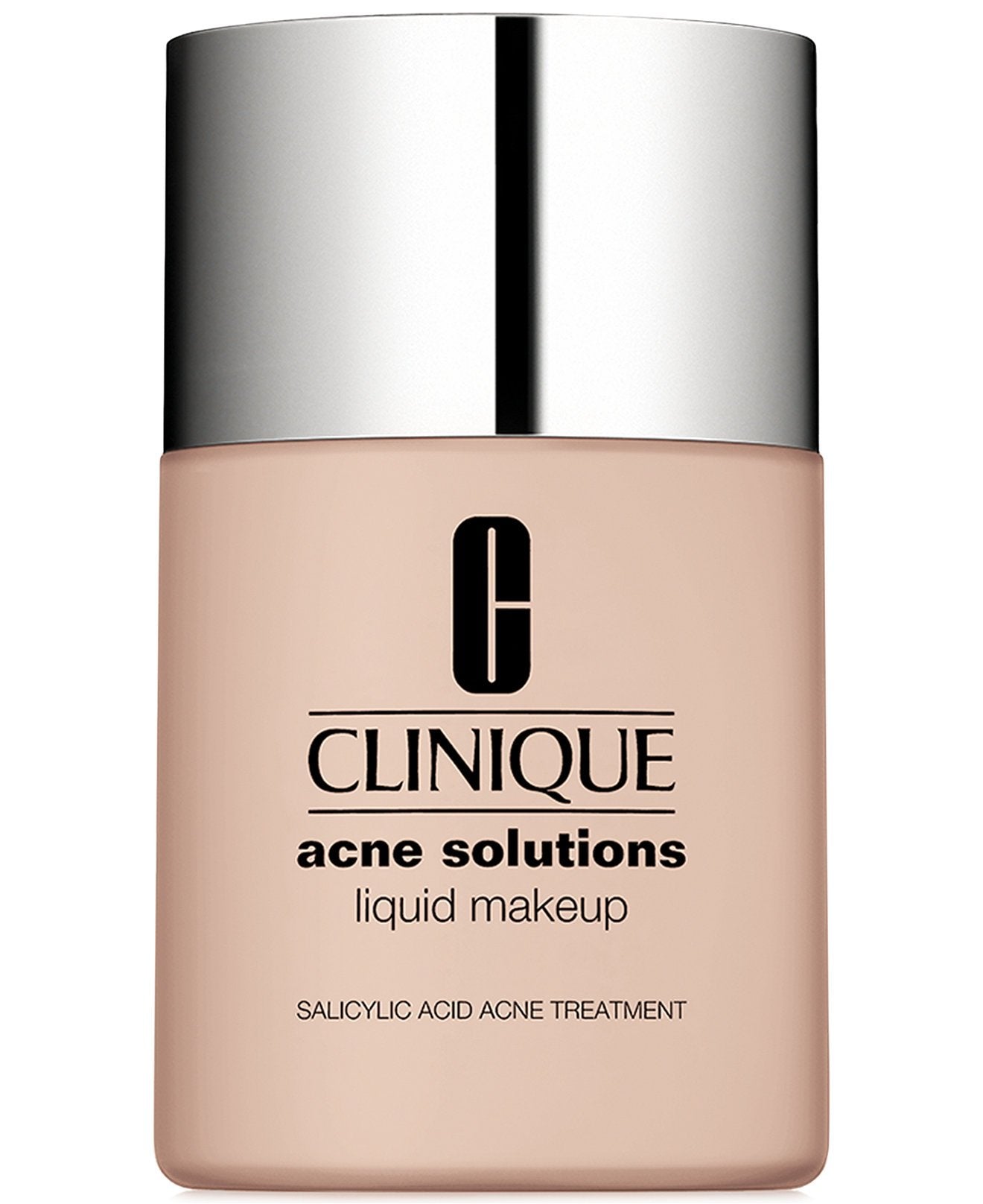 New! Clinique Acne Solutions Liquid Makeup, 1 oz / 30 ml, 15 Fresh Cream Chamois (VF-G)
