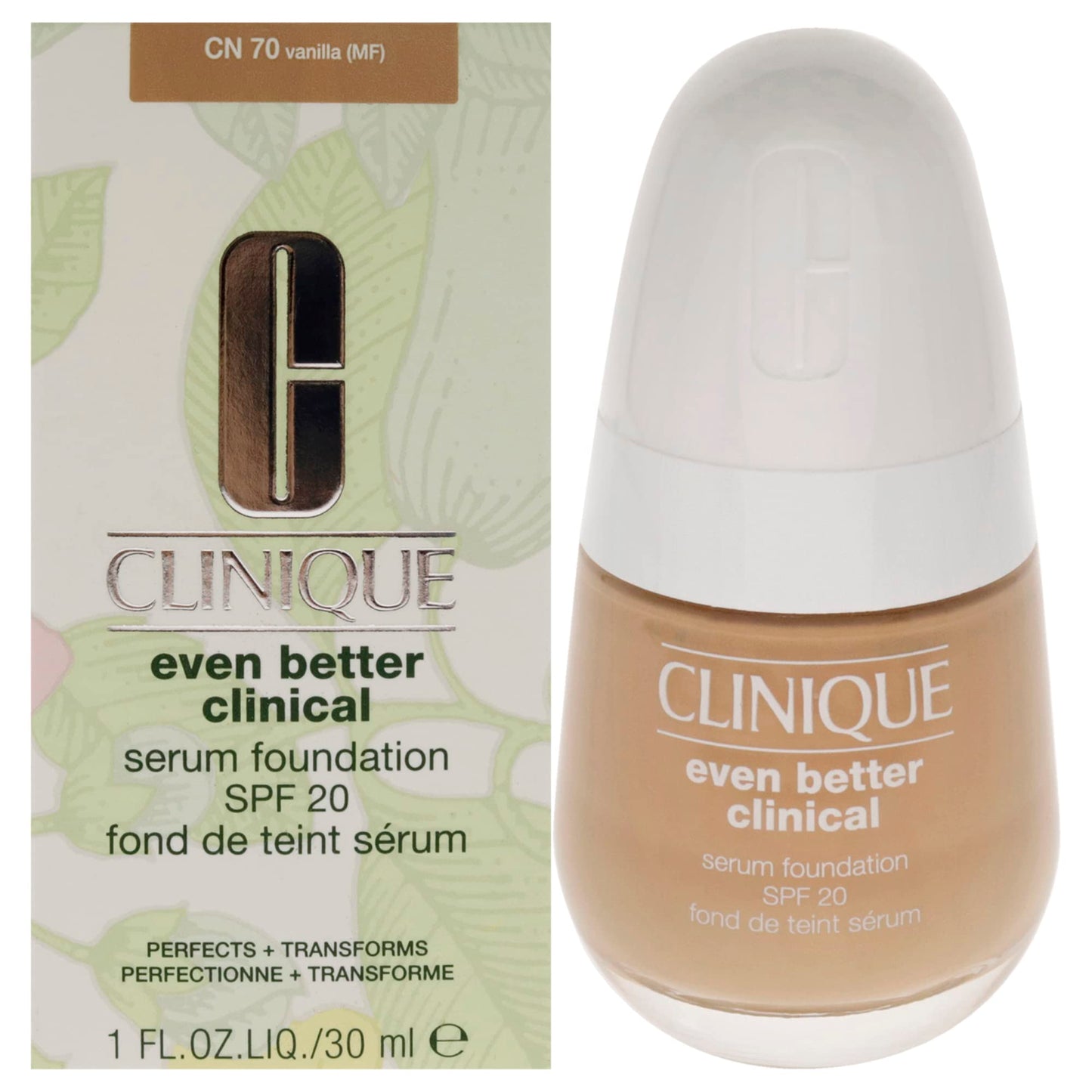 Clinique Even Better Clinical Serum Foundation SPF 20 - CN 70 Vanilla Foundation Women 1 oz