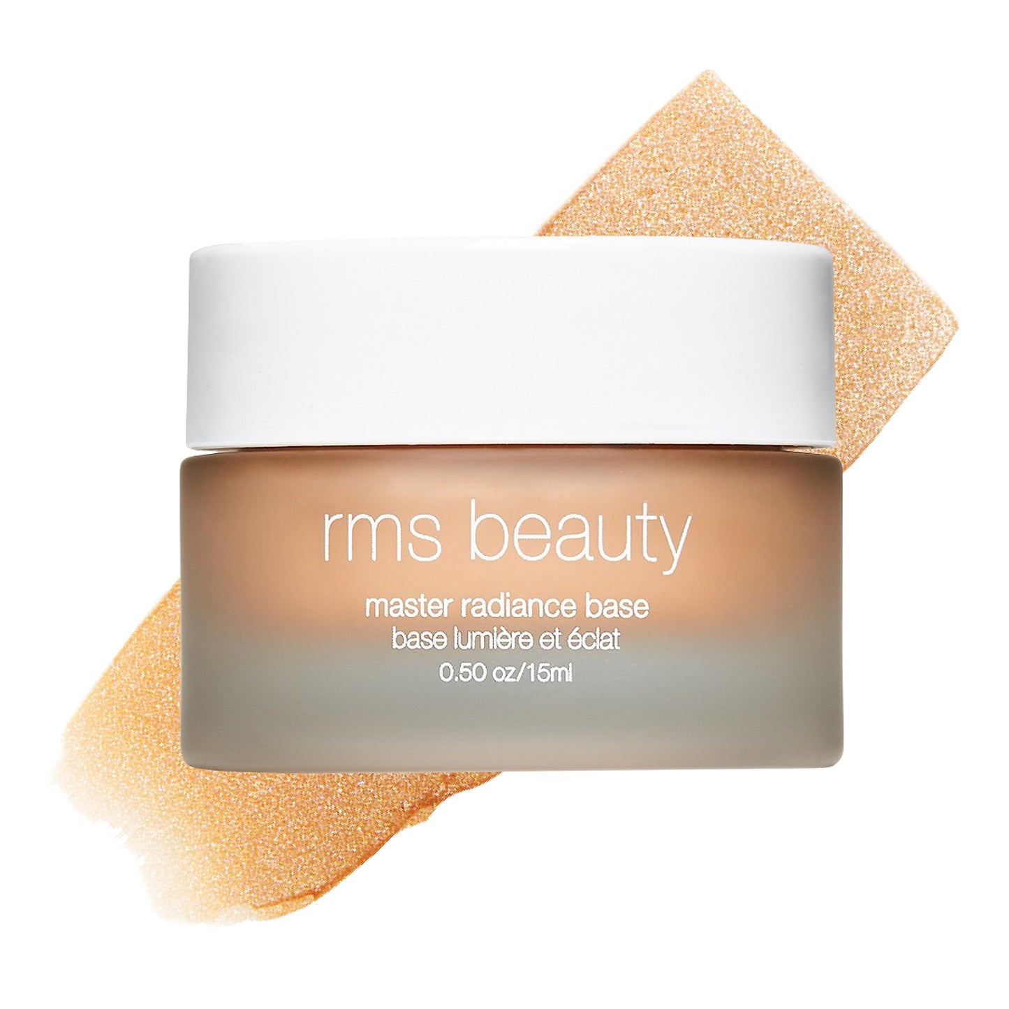 RMS Beauty Master Radiance Base - Hydrating & Skin Firming Illuminating Highlighter Makeup Cream with Light-Reflecting Pearls for Glowing, Radiant Skin - Rich (0.50 fl oz)
