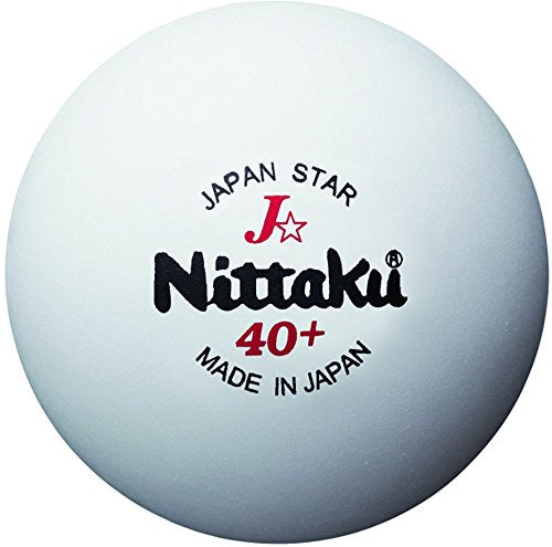 Nittaku 3 pieces Star 40+ NB-1340 Table Tennis Balls Plastic Ball Made in JAPAN