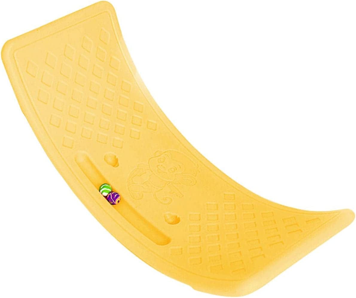 B Baosity Professional Twisting Balance Board anti Slip Balancing Board Core Strength Home Exercises Abdominal Leg Wobble