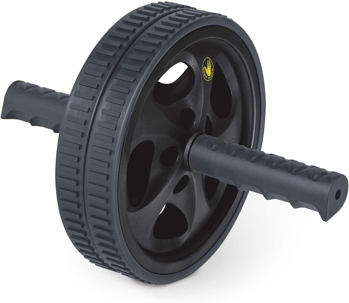 Body Glove Ab Roller for Abs Workout - Ab Roller Wheel Exercise Equipment - Ab Wheel Exercise Equipment - Ab Wheel Roller for Home Gym - Ab Machine for Ab Workout - (Black, Grey)