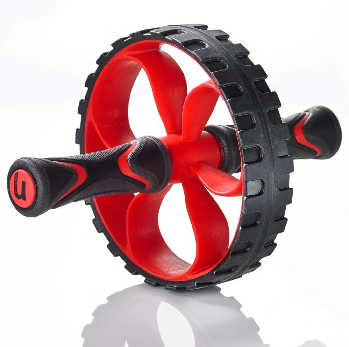 Premium Core Ab Wheel by Futuring U - Heavy Duty Home Gym Workout Trainer - Perfect for Weight Loss & Muscle Toning - Fitness Abdominal Exercise Equipment - Ab Wheel Roller for Men & Women