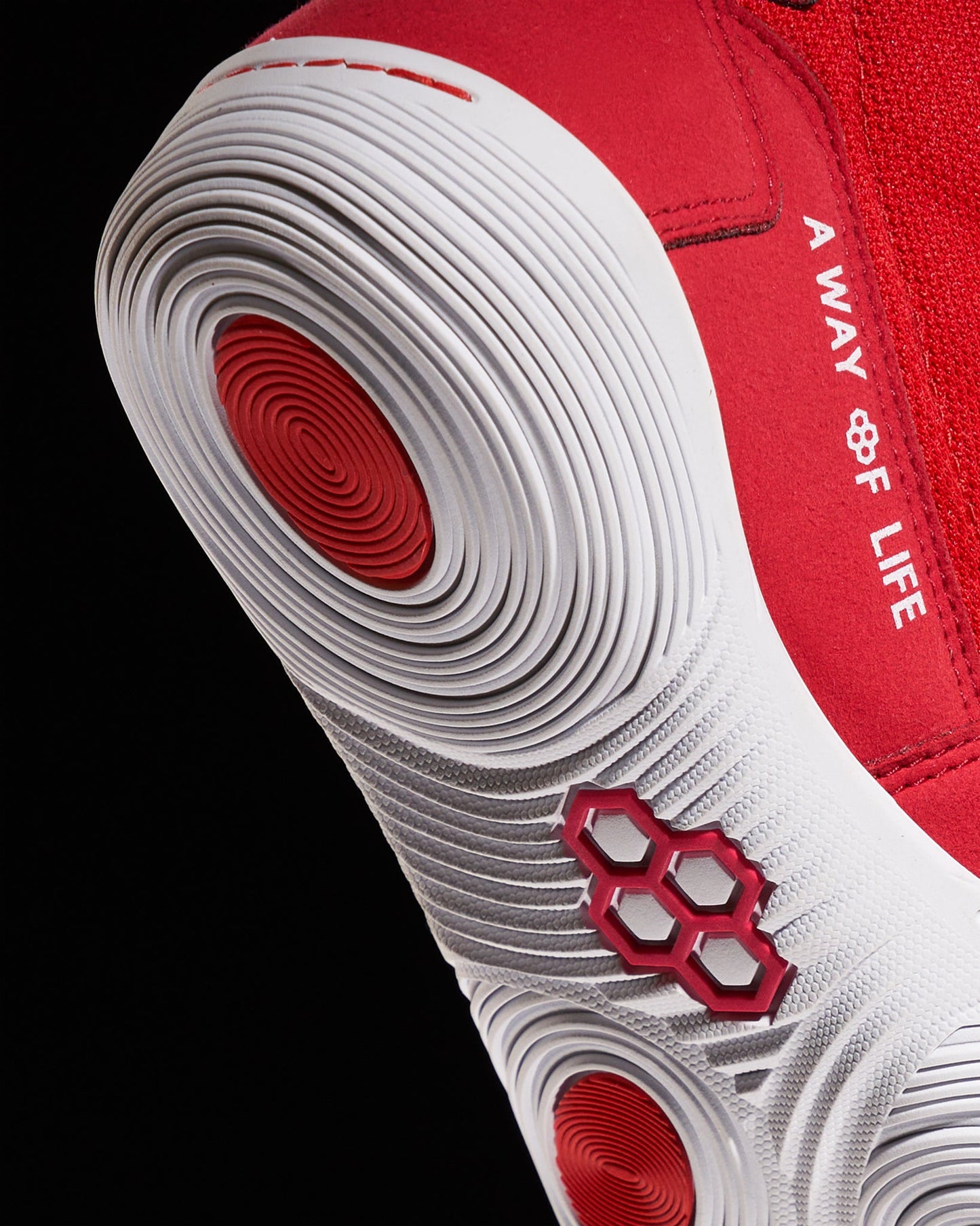 RUDIS Courage Adult Wrestling Shoes - Crimson