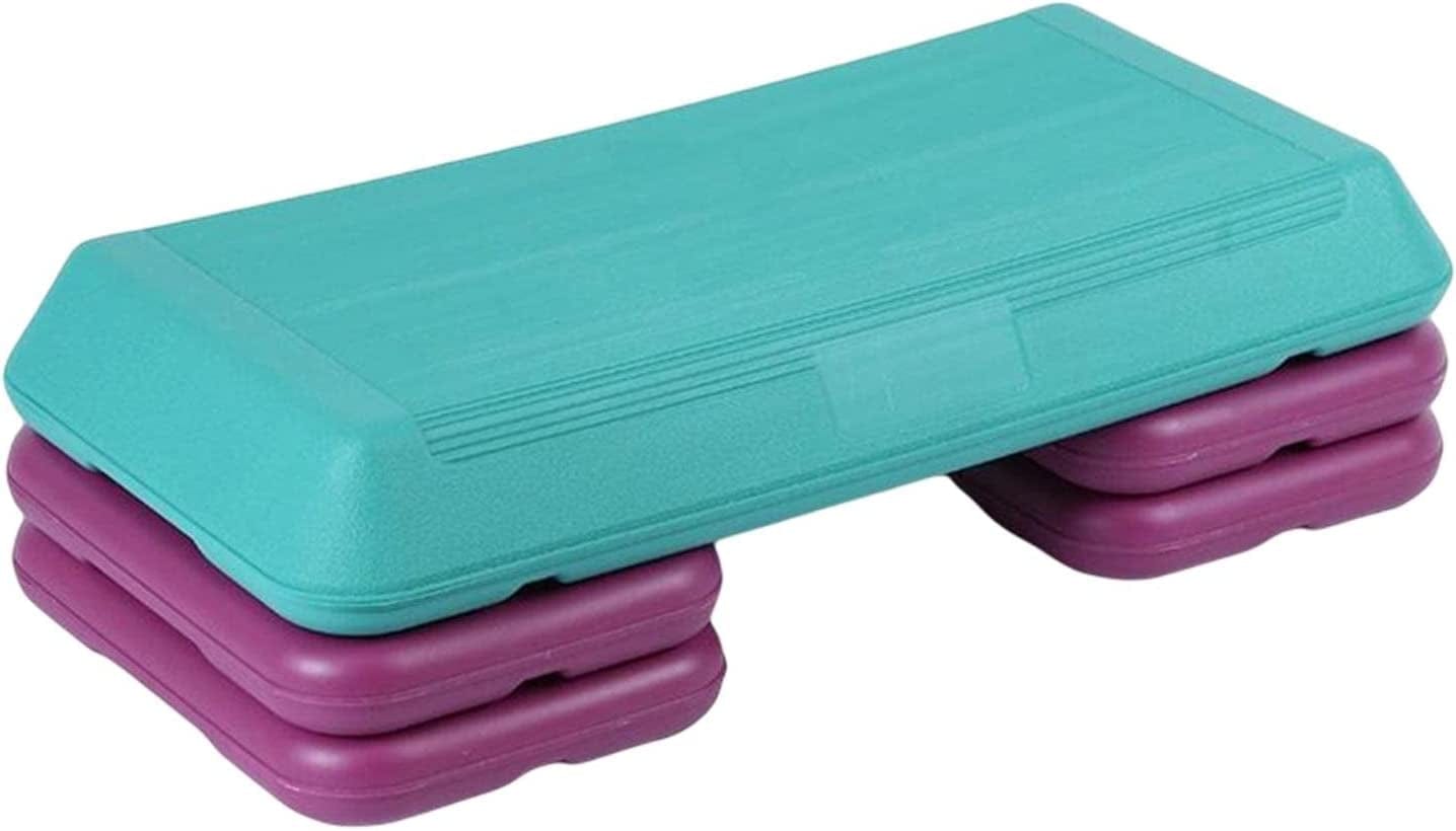 Simhoa Fitness Pedal Adjustable Portable Durable Board Aerobic Step Platform for Kids Adults Balancing Home