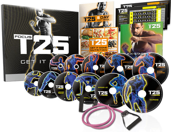 T25 DVD Fitness Program Shaun T Beachbody