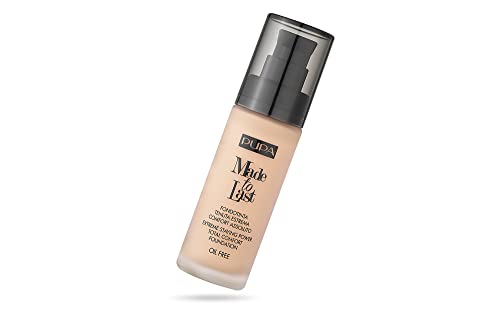 PUPA Milano Made To Last Extreme Staying Power Total Comfort Foundation - Extreme Hold Fluid Foundation - Long Lasting And Weather Resistant - Medium To High Coverage - Medium Beige - 1.01 Oz