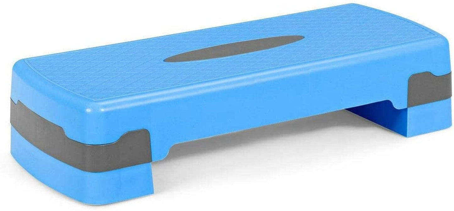 26" Aerobic Exercise Step Workout Platform Fitness Training W/ Adjustable Risers Step Platforms Workout Equipment Exercise Equipment Home Gym Home Gym Equipment Step up Fitness Equipment Gym Equipment