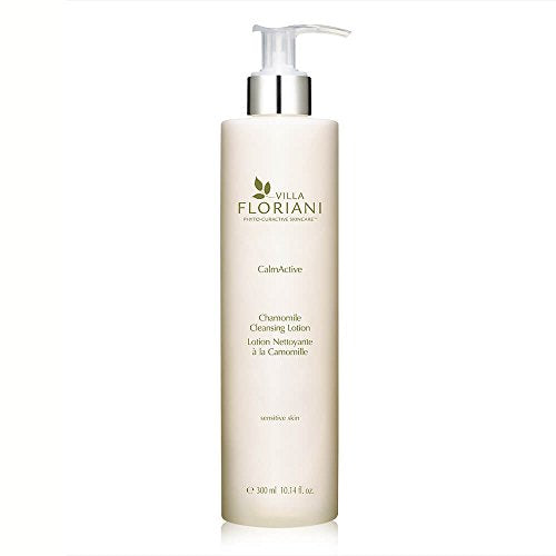 Chamomile Cleansing Lotion | A Savior for Sensitive Skin | Gently Removes Make-up and Impurities without irritation | Natural Face Cleansing | Rediscovering Natural Beauty | 10.14 fl. oz.