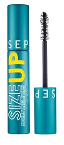 Sephora Collection SIZE UP Mascara, Waterproof, Immediate Supersized Volume, 01 Ultra Black 14 ml 0.47 fl.oz