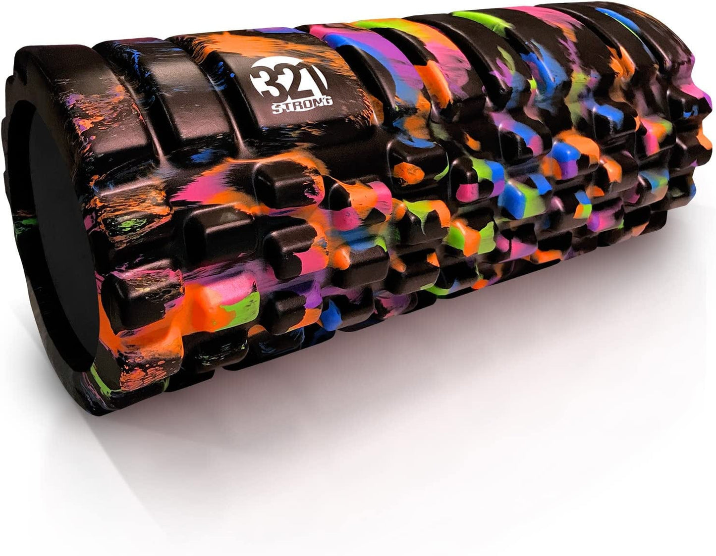 321 STRONG Foam Roller - Medium Density Deep Tissue Massager for Muscle Massage and Myofascial Trigger Point Release, with 4K Ebook