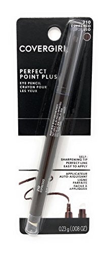 CoverGirl Perfect Point Plus Eyeliner, Espresso (W) 210, 0.008 - Ounce Packages (Pack of 2)