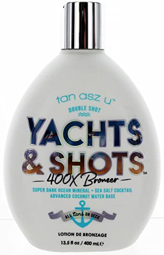 Yachts & Shots 400X Double Shot Bronzer Super Dark Ocean Mineral & Sea Salt Cocktail 13.5oz