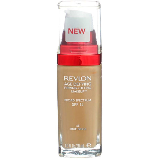 Rev Age Defy 65 Makeup Tr Size 1z Revlon Age Defy 65 Makeup Firming Lifting True Beige 1z