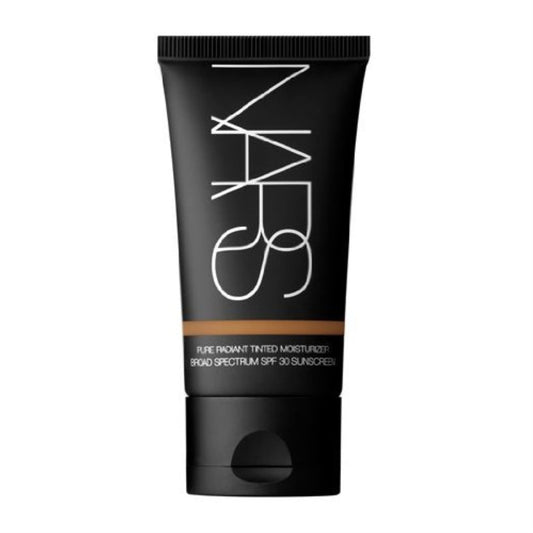 NARS Pure Radiant Tinted Moisturizer SPF 30/PA+++, Cuba, Medium with a Neutral Balance of Pink and Yellow Undertones, 1.7 Oz