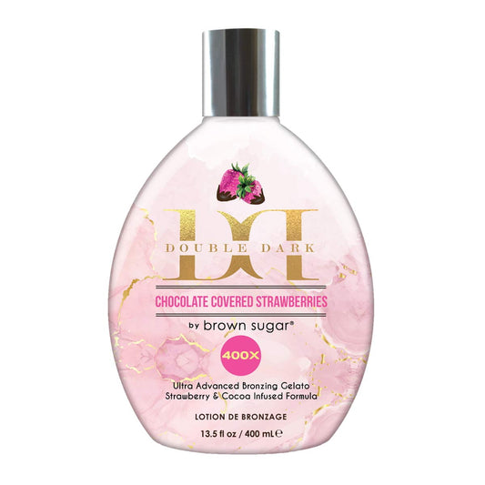 Brown Sugar Double Dark Chocolate Covered Strawberries 400X Bronzer - 13.5 oz.