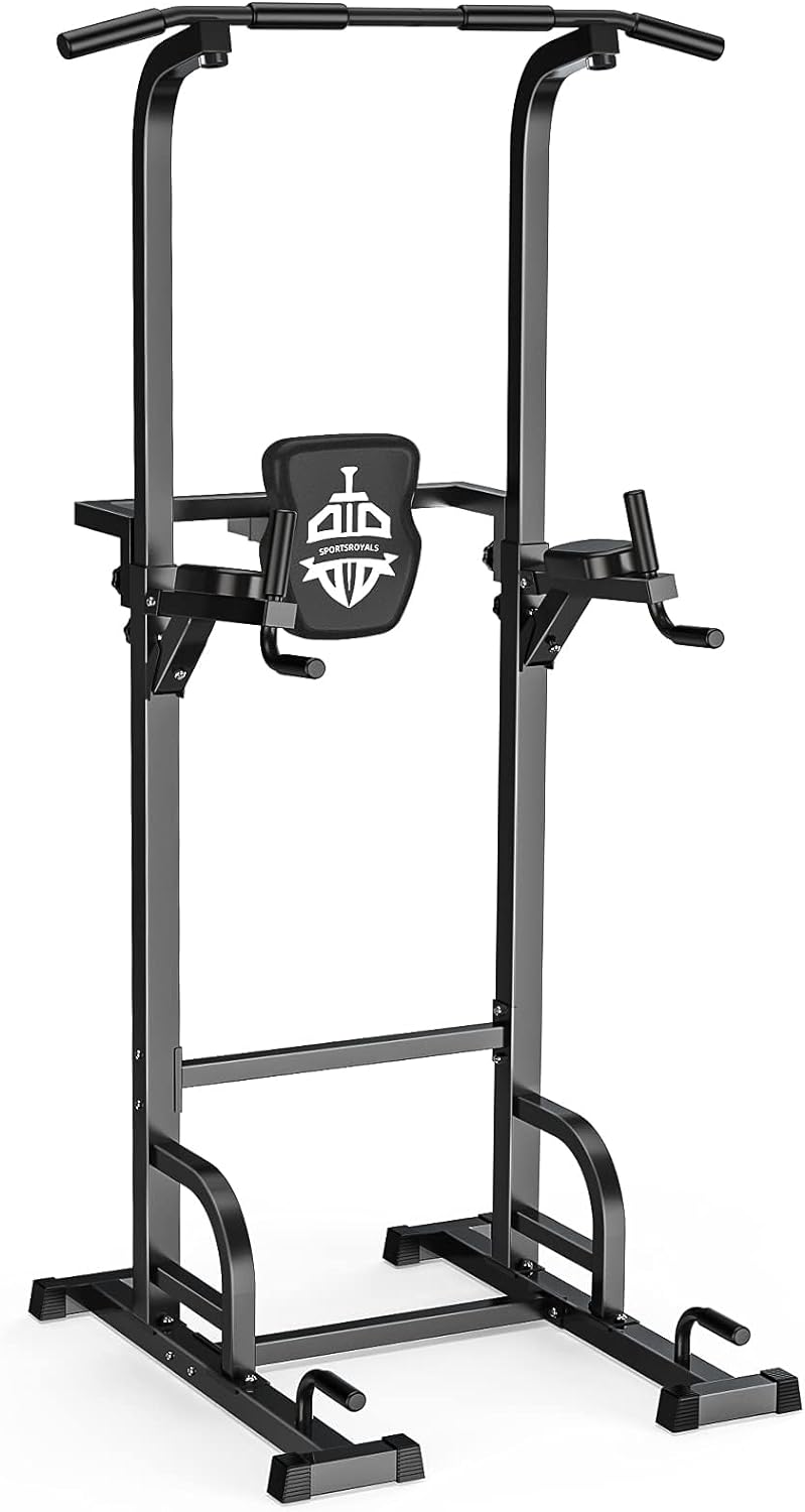 Sportsroyals Power Tower Pull Up Dip Station Assistive Trainer Multi-Function - $110