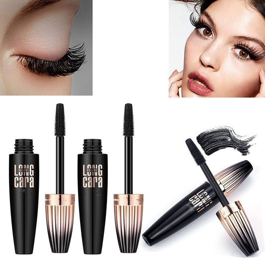 My Amazing Lashes Mascara, Vibely Mascara, 4d Silk Fiber Lash Mascara, Lengthening and Thickening Mascara, Long-Lasting, No Smudge (3pcs)