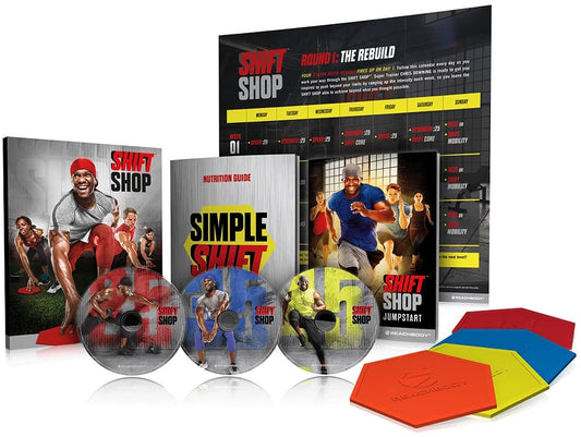 Beachbody Shift Shop - The 3-Week Rapid Rebuild DVD Workout Program