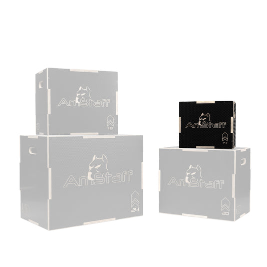 AmStaff Fitness 3-in-1 Non-Slip Wood Plyometric Box