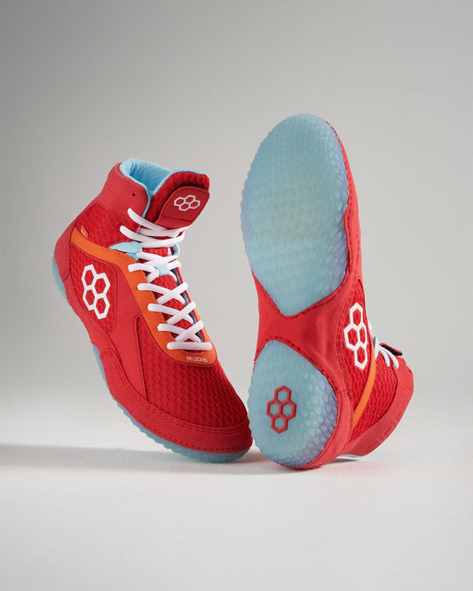 RUDIS Alpha 2.0 Adult Wrestling Shoes - Cherry Slush