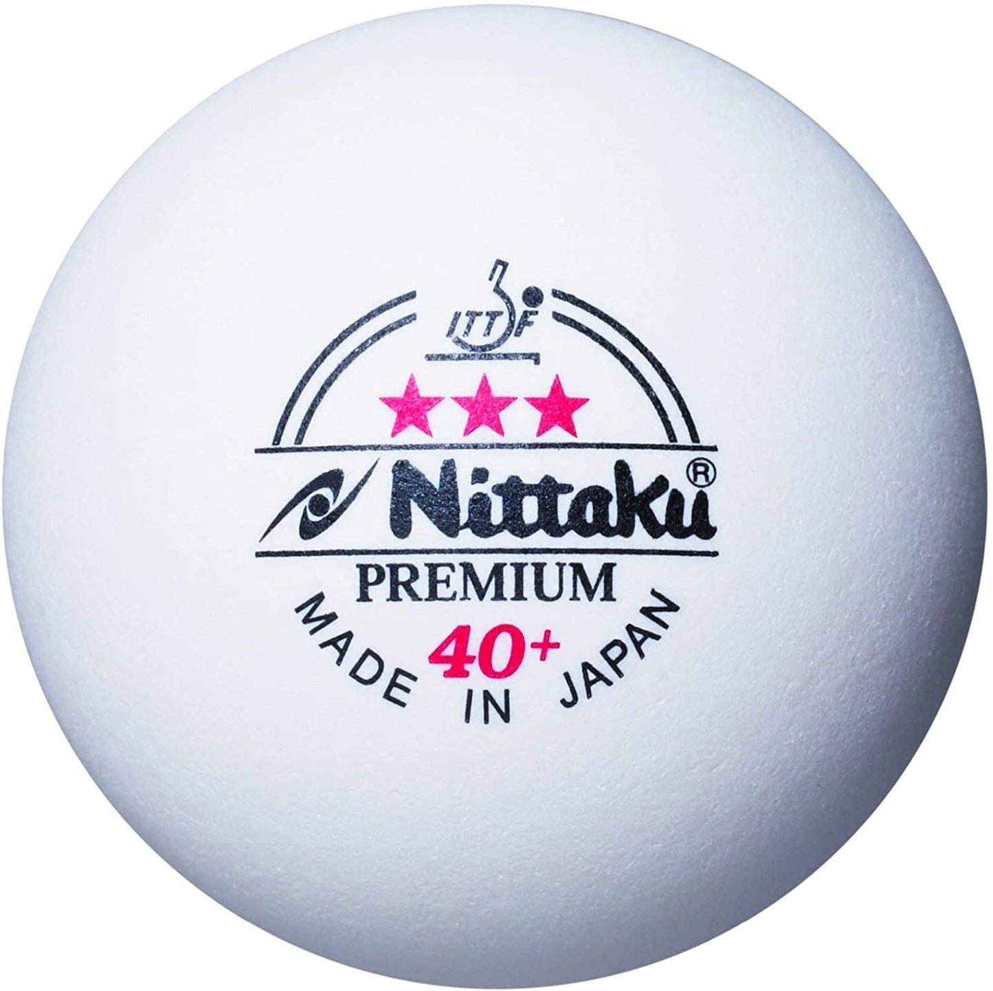 Nittaku NB1300 3-Star Premium 40+ Table Tennis Ball Plastic Ball 3 pcs ‎550851
