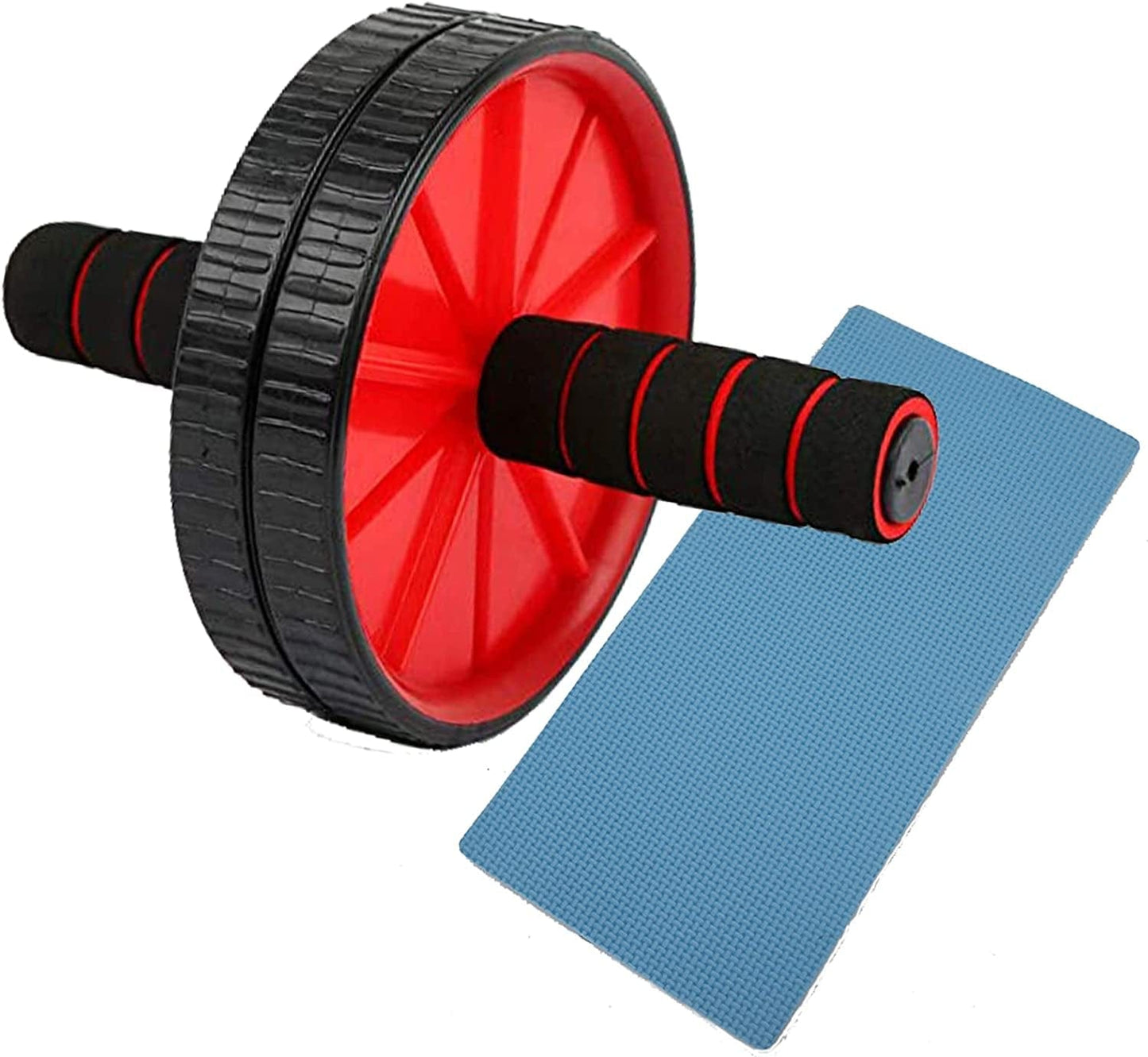 Ab Roller Wheel for Core Workout, Ab Wheel Exercise Equipment for Home Gym, Ab Machine with Knee Pad, Fitness, Exercise, Muscle Growth & Physical Therapy for Men & Women