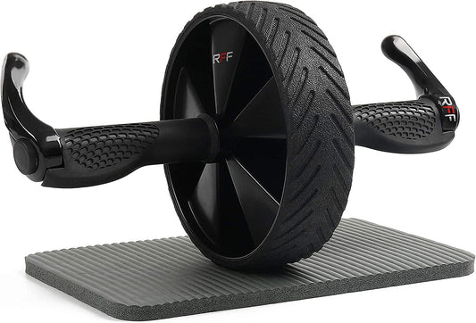 Ab Roller Wheel - Pre-Assembled Professional Grade Home & Gym Workout Abdominal Equipment for Abs Exercise - Core Stomach Abdomen Muscle Training and Strengthening While Rolling