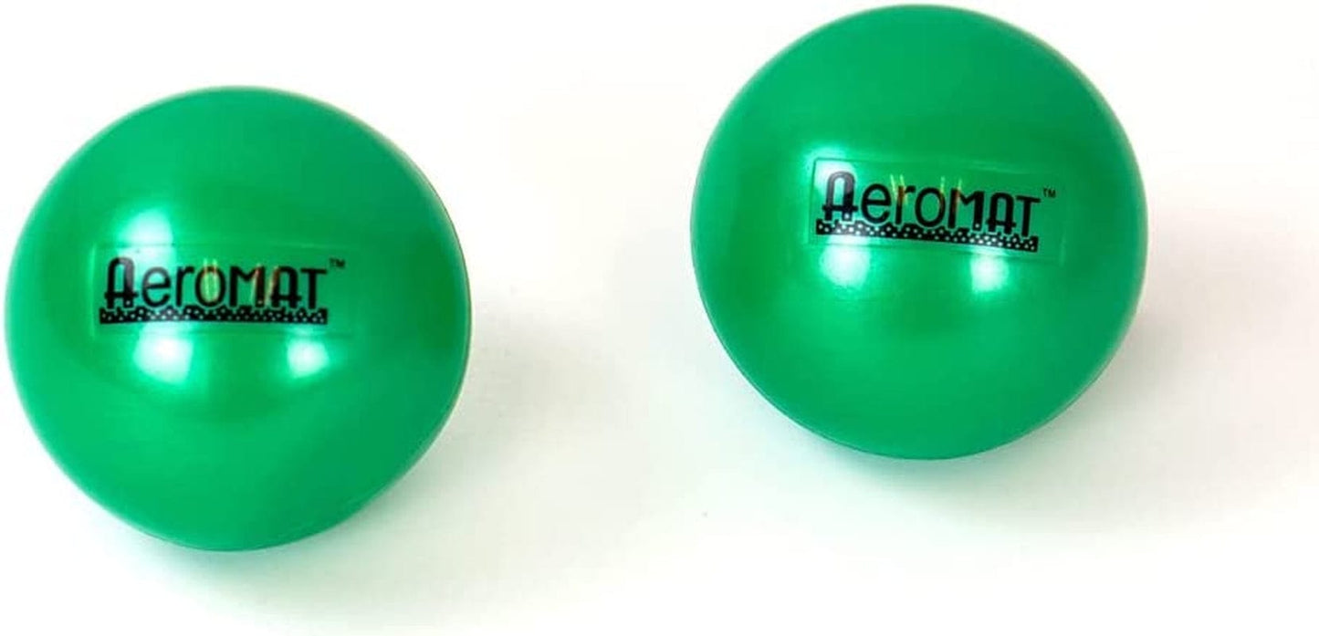 AEROMAT Mini Weight Balls - Come in Pairs - 3.5" Diameter - Intended for Strength Training /Rehabilitation Exercises