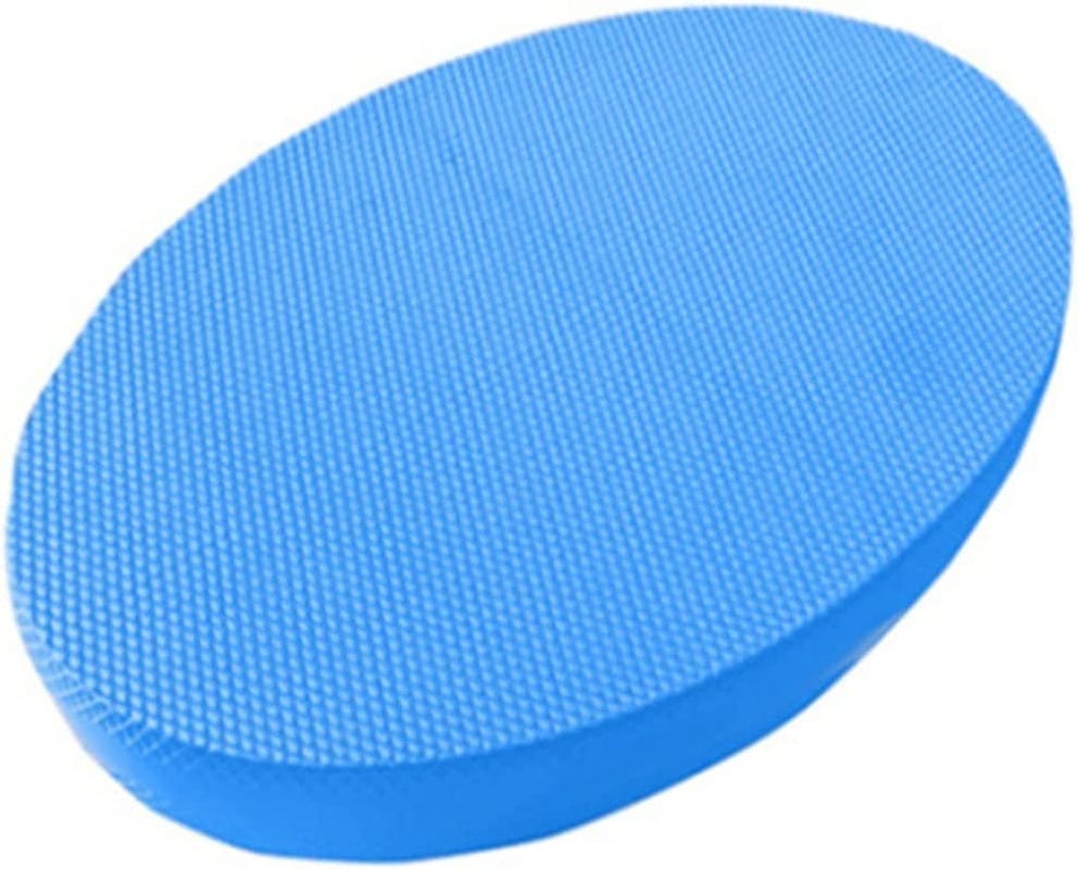 ALOBTT TPE Yoga Mat Soft Balance Pad Waterproof Cushion Trainer Gym Pilates Block Fitness Knee Pad 6Cm/2.36Inch Thickness Balance Board (Color : Green1, Size : One Size)