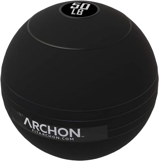 ARCHON Training Slam Balls | No Bounce Exercise Ball | Gym Equipment Accessories | Plyometric Exercise | Cardio | Jam Ball | Squats | Medicine Ball