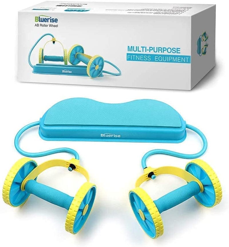 BLUERISE Ab Roller for Abs Workout Multifunctional Thicker No Noise Ab Roller Wheel Exercise Equipment Easy to Use Ab Roller Body Shaping for Personal Gym