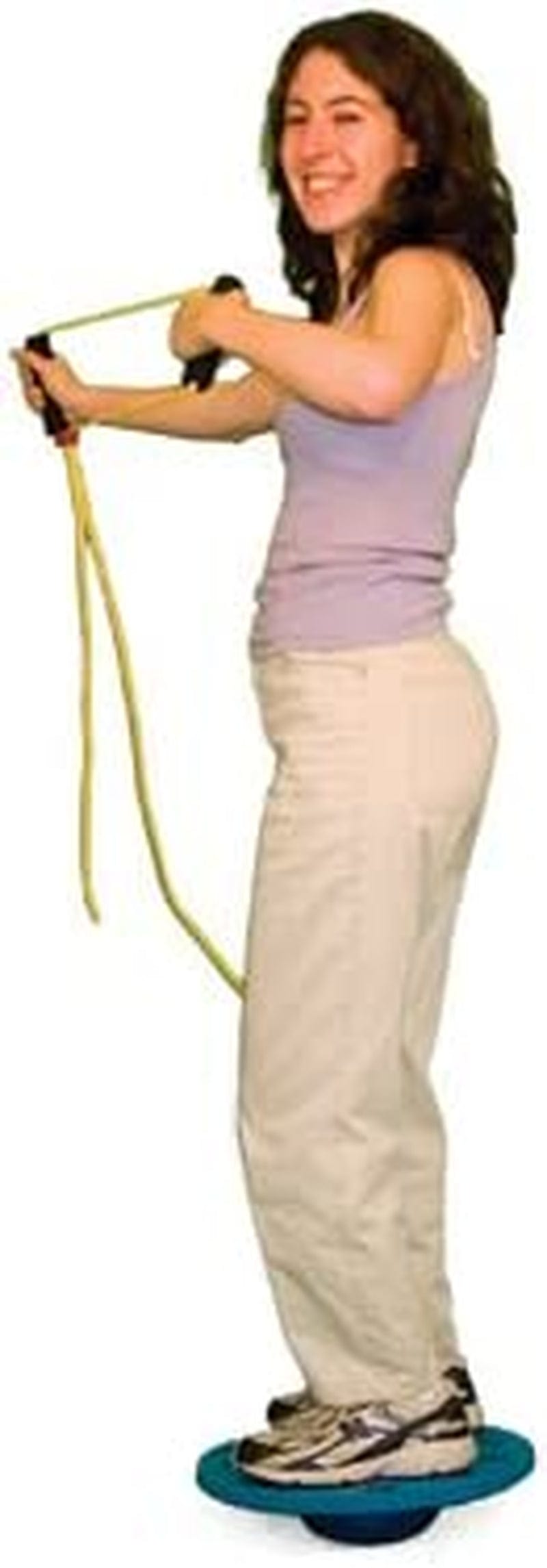 Cando Board-On-Stone Balance, Trainer, 20 Inch Platform,7 Inch Stone