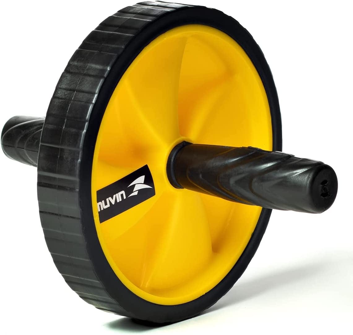 Muvin Ab Roller Wheel for Abs Workout - Ab Roller Wheel Exercise Equipment - Ab Wheel Exercise Equipment - Ab Wheel Roller for Home Gym - Abdominal Exercises, Fitness Machine Trainer - REA-200