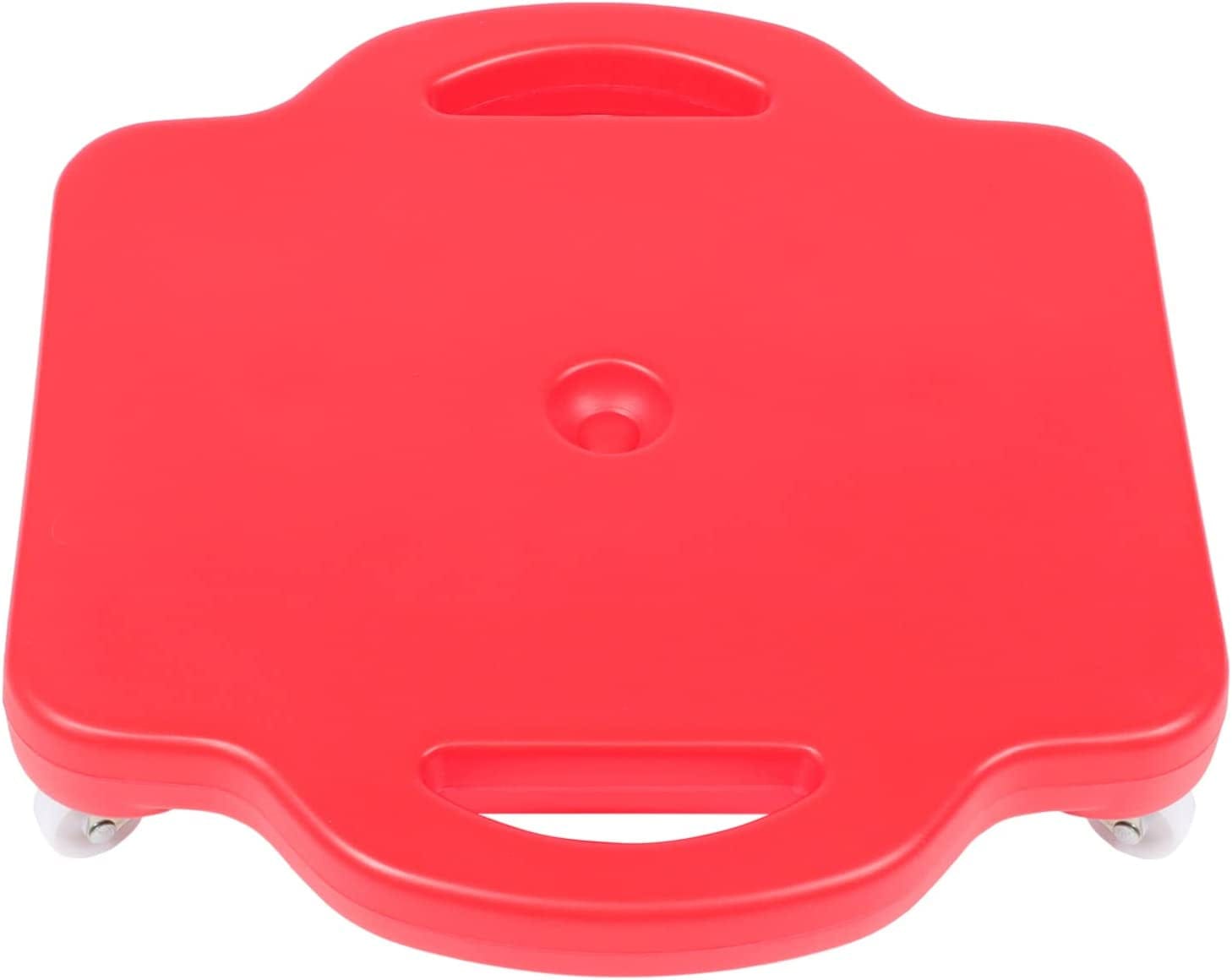 Obuyke Indoor Scooter Board Children Sliding Board Toy Kids Balance Training Plaything Sensory System Trainer Tool for Kids Children Use Red