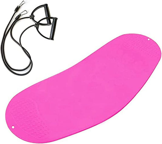 ORGNX Balance Board with Resistance Band, Twist Board for Full Body Training, Balance Trainer, Colors to Choose From