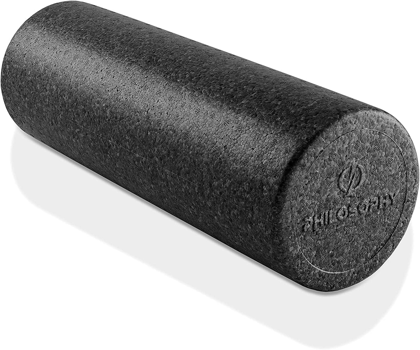 Philosophy Gym High-Density Foam Roller for Exercise, Massage, Muscle Recovery - Round