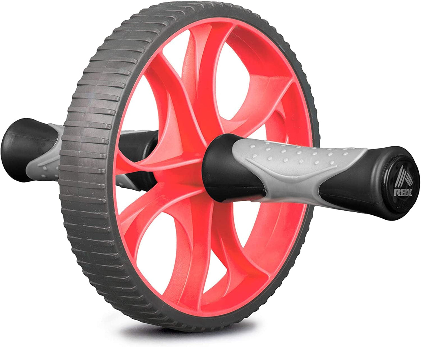 RBX Travel Ab Roller Wheel with Dual Wheels for Core Fitness and Strengthening