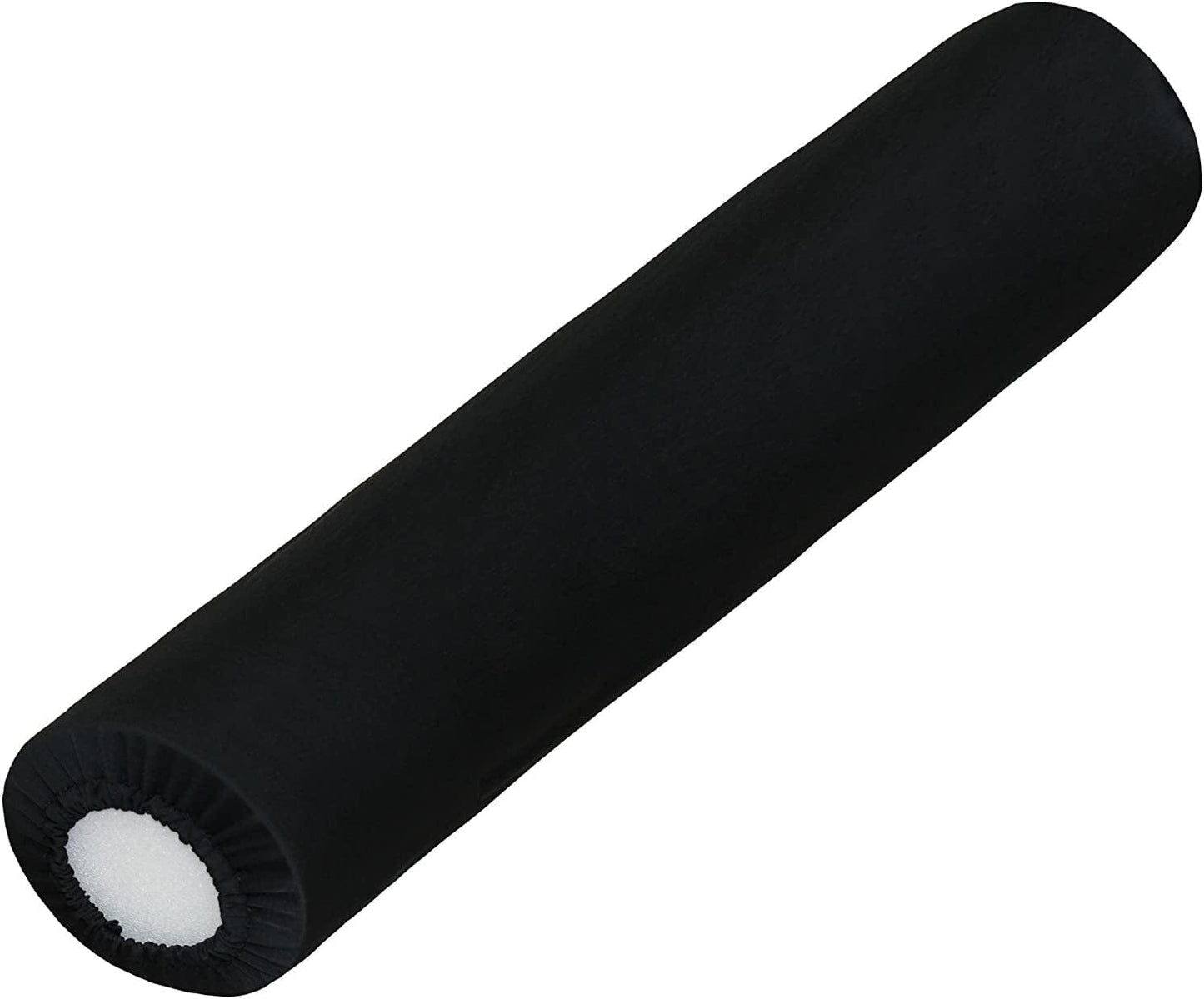 Rehabilitation Advantage Highdensity Foam Roller Fabric, White with Cover, 8" Long, 1 Count
