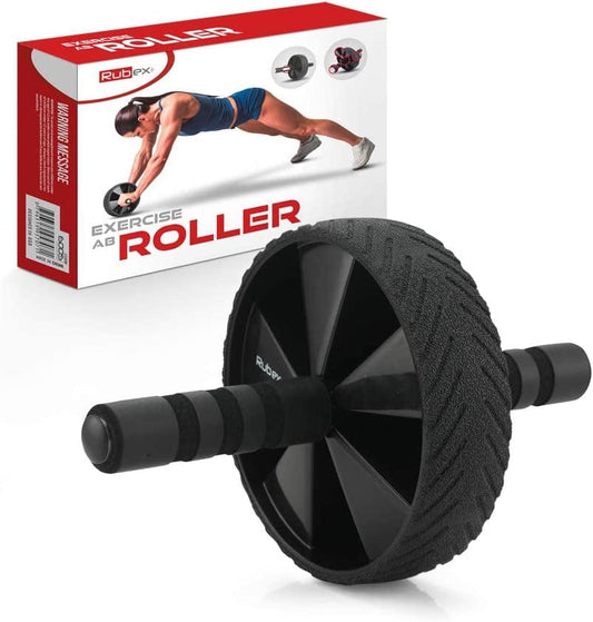RUBEX Ab Roller, Ab Roller Wheel for Abs Workout Ab Wheel Roller for Home Gym Ab Workout Equipment for Abdominal Exercise Ab Workout Equipment for Men, Women