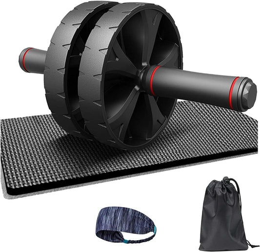 Ruida Ab Roller for Abs Workout - Ab Roller Wheel Exercise Equipment - Ab Wheel Exercise Equipment - Ab Wheel Roller for Home Gym - Ab Machine for Ab Workout - Ab Workout Equipment
