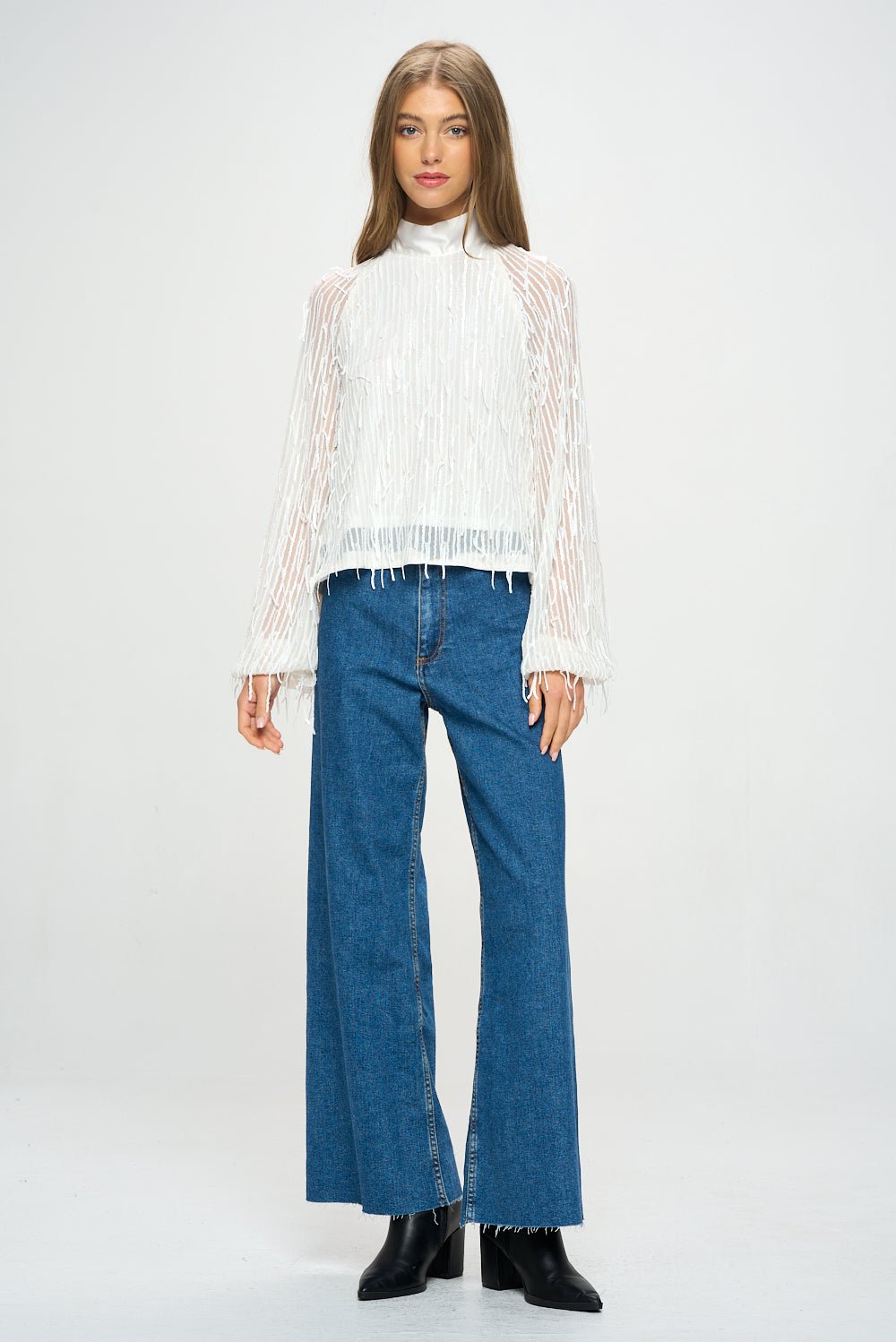 Sequin String Semiformal Top