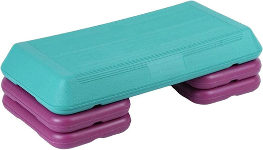 Simhoa Fitness Pedal Adjustable Portable Durable Board Aerobic Step Platform for Kids Adults Balancing Home