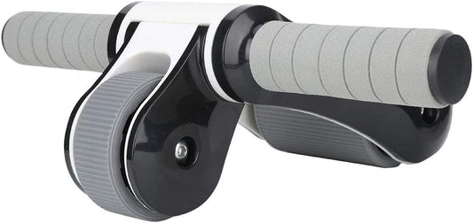 SMICH Abdominal Exercise Roller Wheel, Removable Foldable Ab Roller Wheel for Office for Travel(Black)