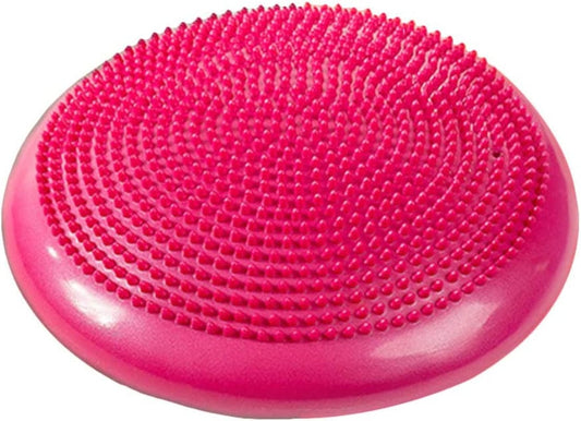 Sosoport Inflated Air Stability Wobble Cushion Wiggle Seats Air Stability Disc Core Trainer Dyna Disc Yoga Balance Disc for Home Gym Office Desk