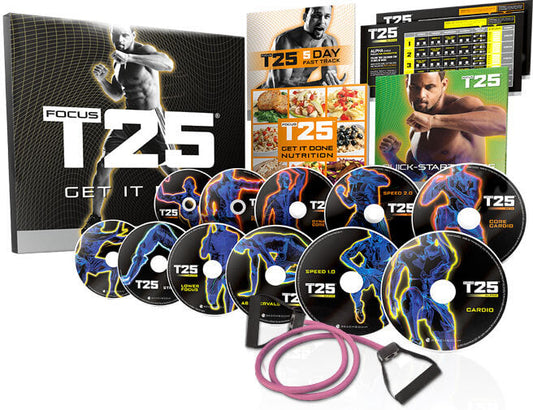 T25 DVD Fitness Program Shaun T Beachbody