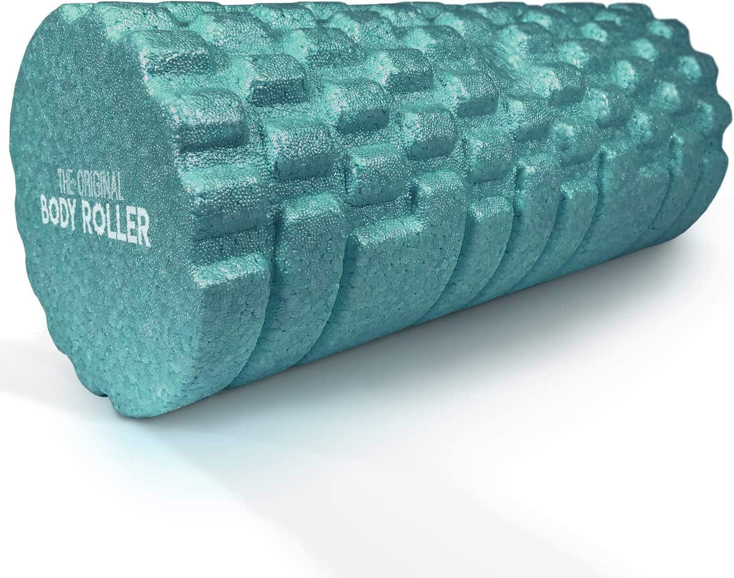 The Original Body Roller - High Density Foam Roller Massager for Deep Tissue Massage of the Back and Leg Muscles - Self Myofascial Release of Painful Trigger Point Muscle Adhesions