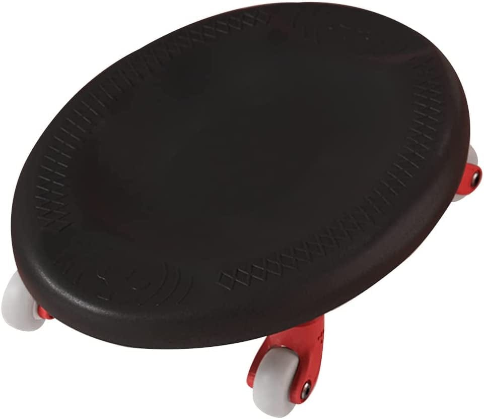 TRB Ab Roller Wheel Home Exercise Equipment for Men and Women, Side Shaper Ab Machine Ab Roller Wheel for Home, Fitness Equipment Sliding Disc Mute Gym Equipment for Adults (Color : Pink)