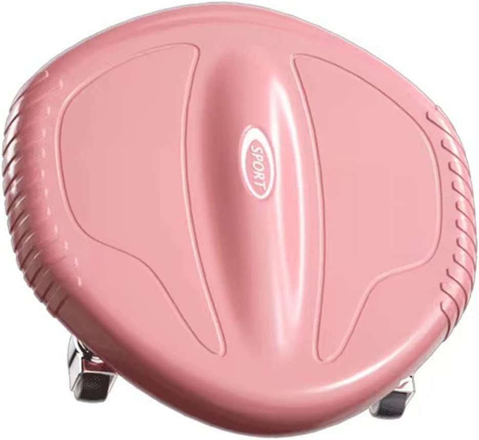 TRB Ab Wheel Roller Fitness Equipment for Home, Ab Machines Home Exercise Equipment for Men & Women, Sliding Disc Abdominal Training Silent Infinity Hoop Exercise with 4 Wheel (Color : Black)